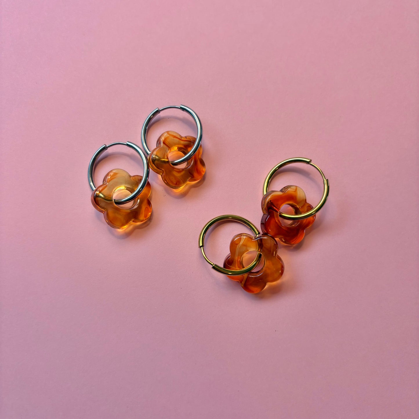 flower hoops