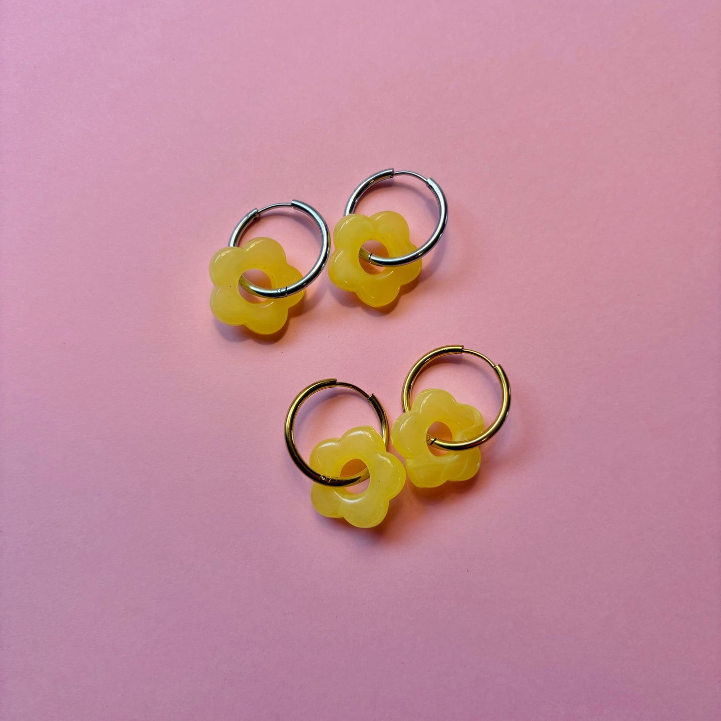 flower hoops