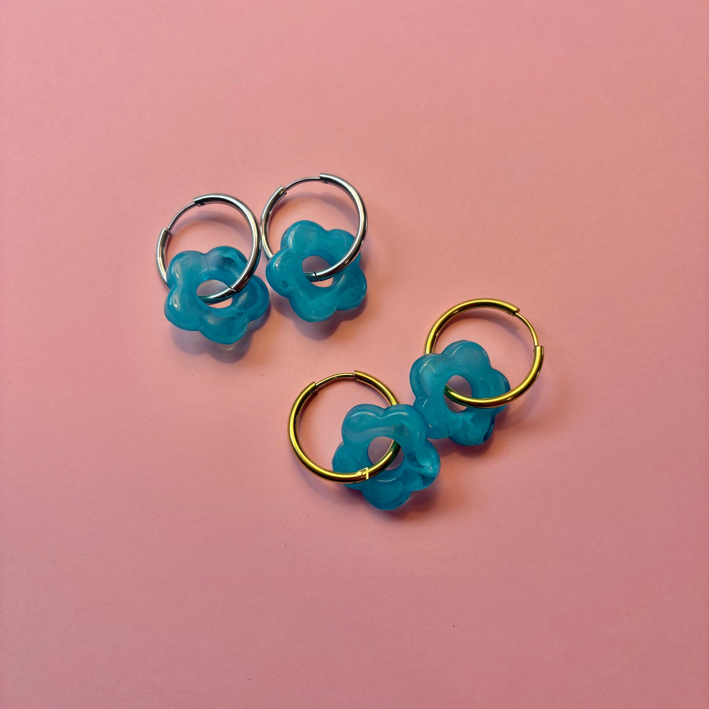 flower hoops