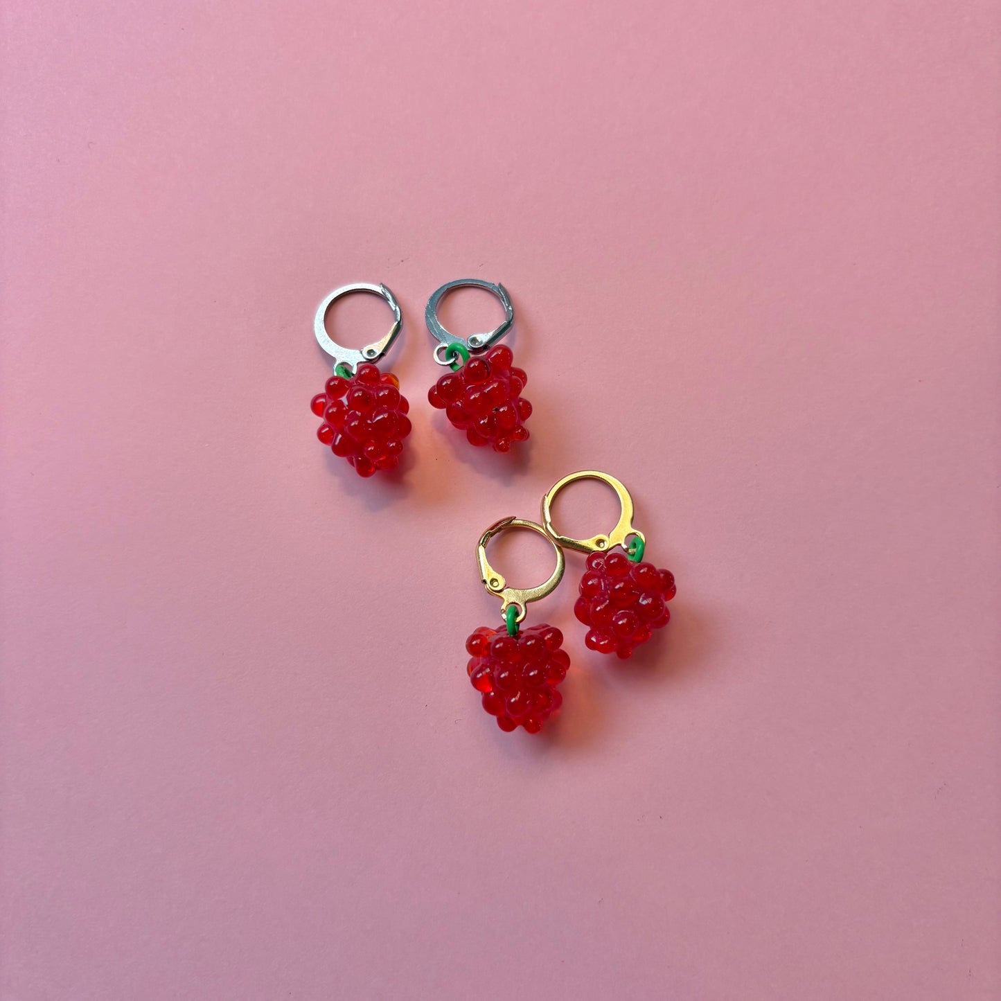 berry earrings