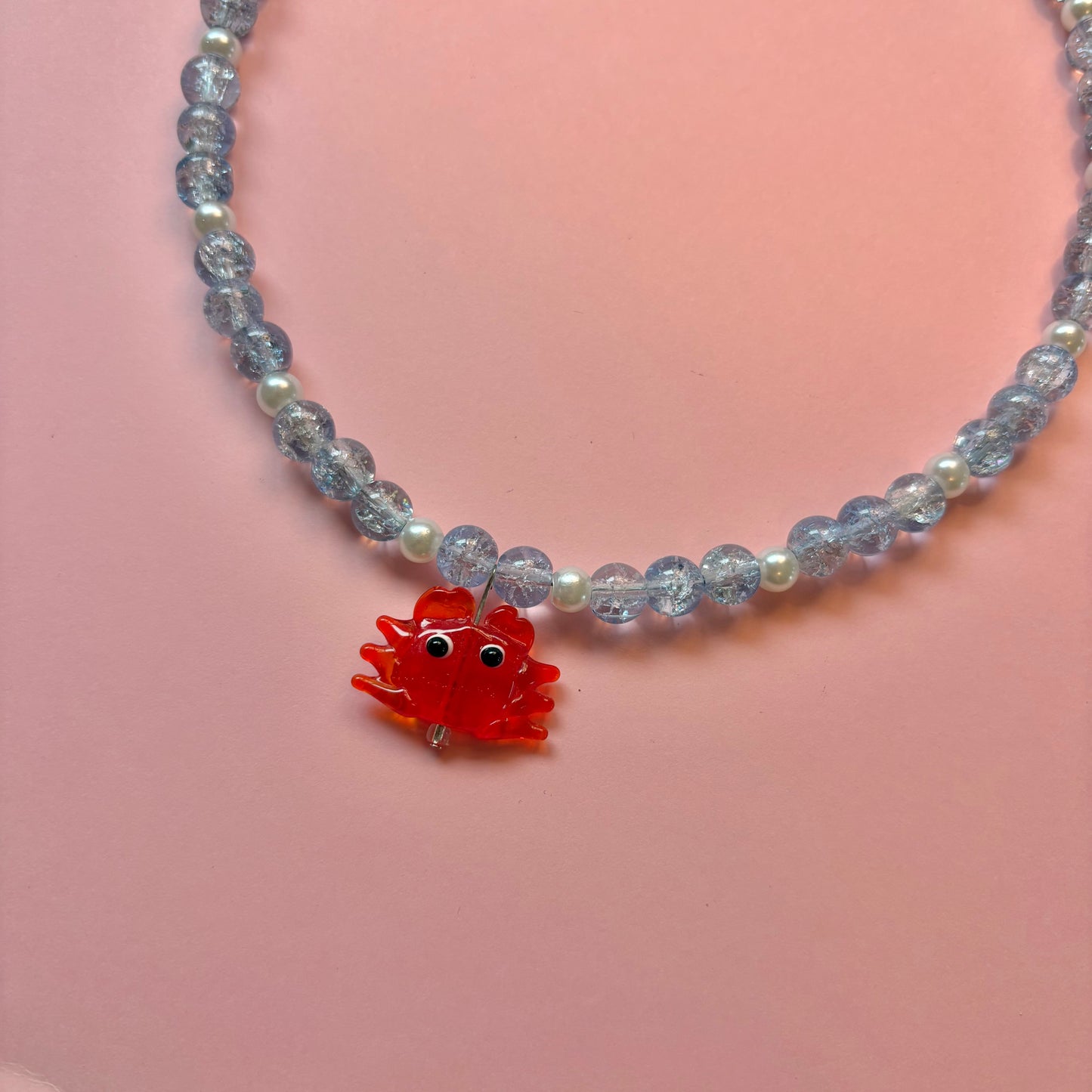 feeling crabby necklace
