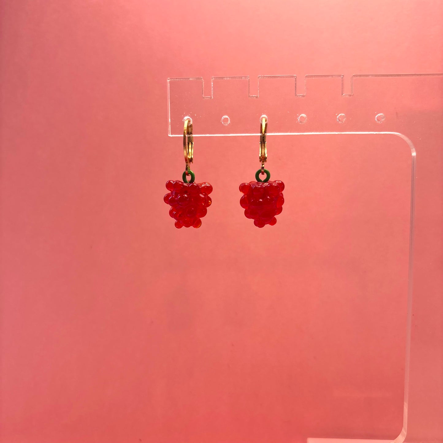 berry earrings