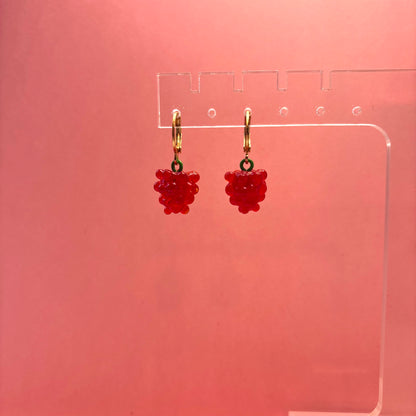 berry earrings