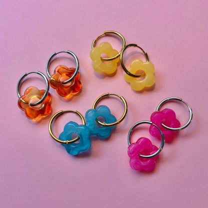 flower hoops