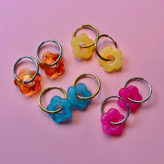 flower hoops